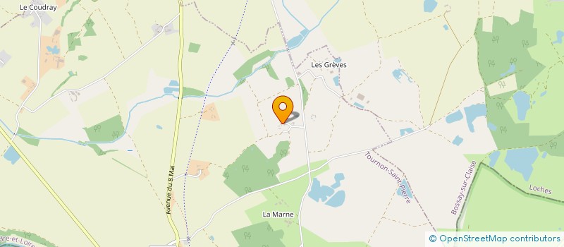 localisation de l'entreprise MADAME FABIENNE LAVERGNE  TOURNON-SAINT-PIERRE