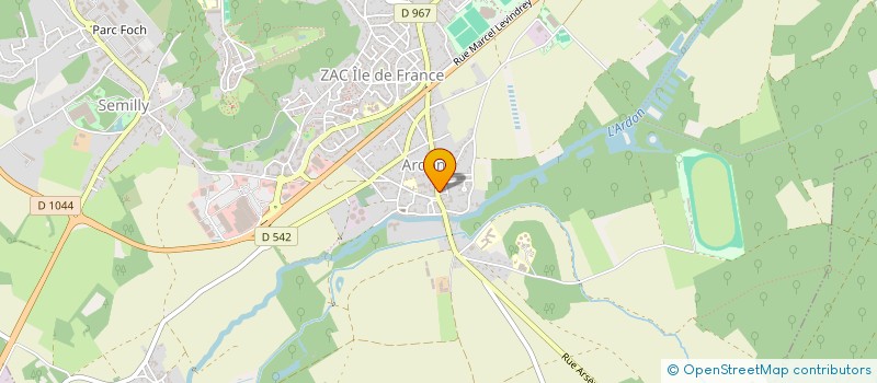 localisation de l'entreprise MADAME FABIENNE LAVISSE à LAON