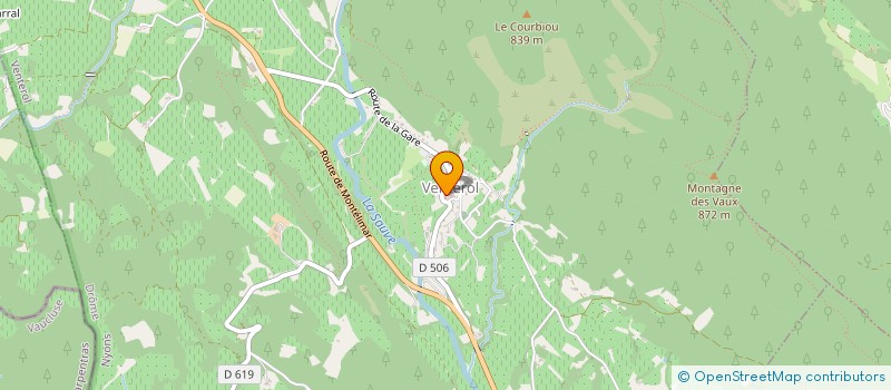 localisation de l'entreprise MADAME FABIENNE LE BOURGEOIS à SAINT-MAURICE-SUR-EYGUES