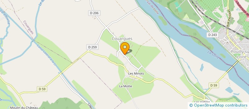 localisation de l'entreprise MADAME FABIENNE LE DORZE à COUARGUES
