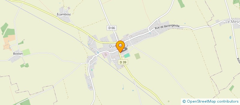 localisation de l'entreprise MADAME FABIENNE LEBAS  QUITTEBEUF