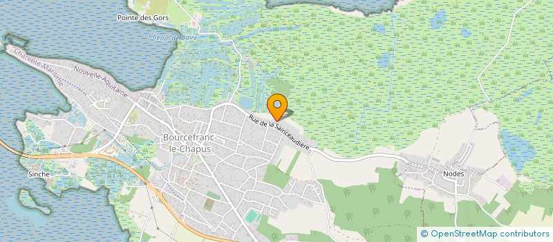 localisation de l'entreprise MADAME FABIENNE LECOEUVRE  BOURCEFRANC LE CHAPUS