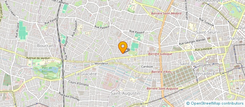 localisation de l'entreprise MADAME FABIENNE LECOUFLET  BORDEAUX