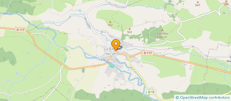 localisation de l'entreprise MADAME FABIENNE LEMACHE à LA BASTIDE-DE-SEROU