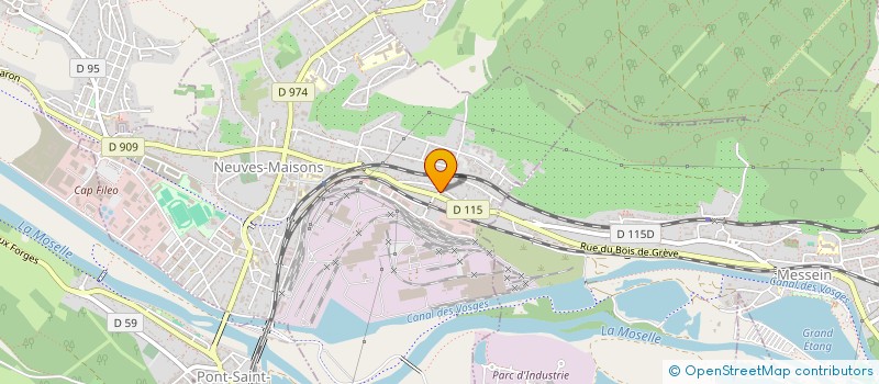 localisation de l'entreprise MADAME FABIENNE LEMONNIER  NEUVES-MAISONS