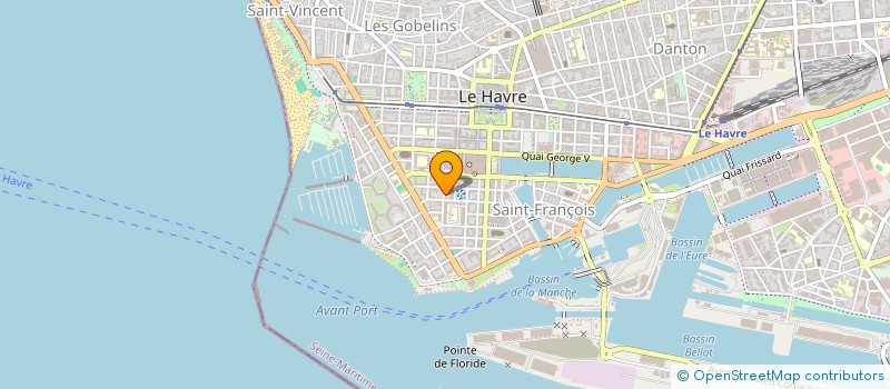 localisation de l'entreprise MADAME FABIENNE LENOIR à LE HAVRE
