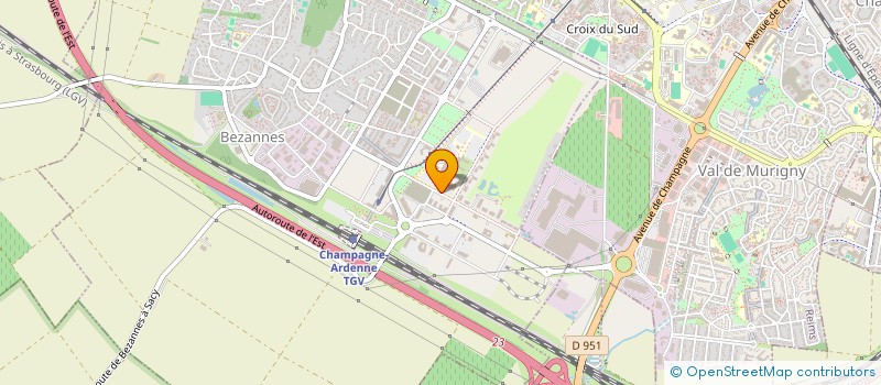 localisation de l'entreprise MADAME FABIENNE LEONARD  REIMS