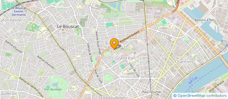 localisation de l'entreprise MADAME FABIENNE LEOTARDI  BORDEAUX