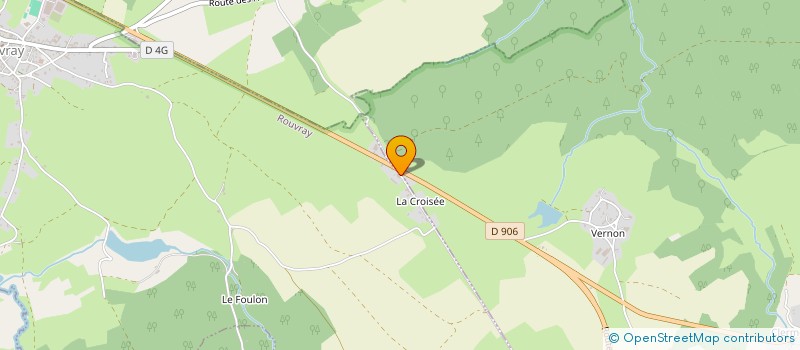 localisation de l'entreprise MADAME FABIENNE LEROY  ROUVRAY