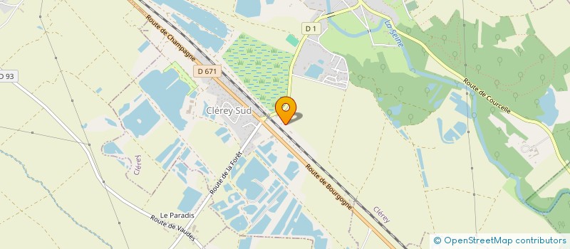 localisation de l'entreprise MADAME FABIENNE LESDANON  CLEREY