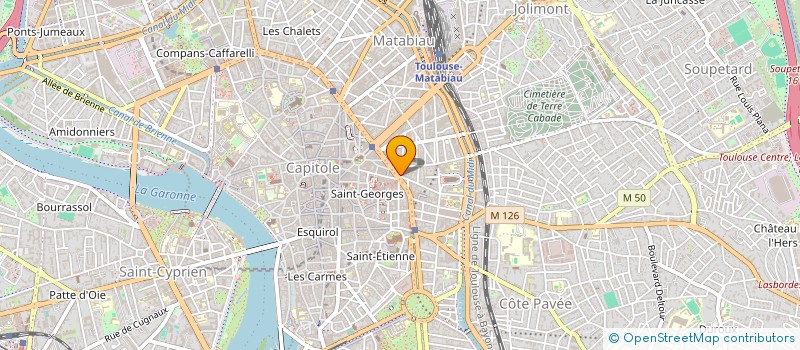 localisation de l'entreprise MADAME FABIENNE LEVY à TOULOUSE