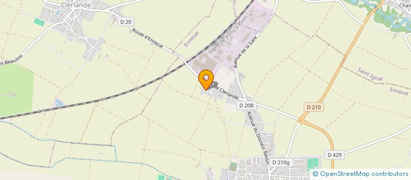 localisation de l'entreprise MADAME FABIENNE LEVY  SURAT