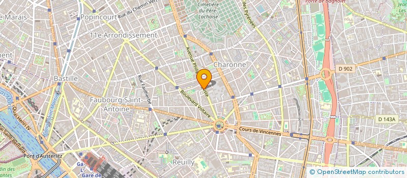 localisation de l'entreprise MADAME FABIENNE LOPEZ à PARIS