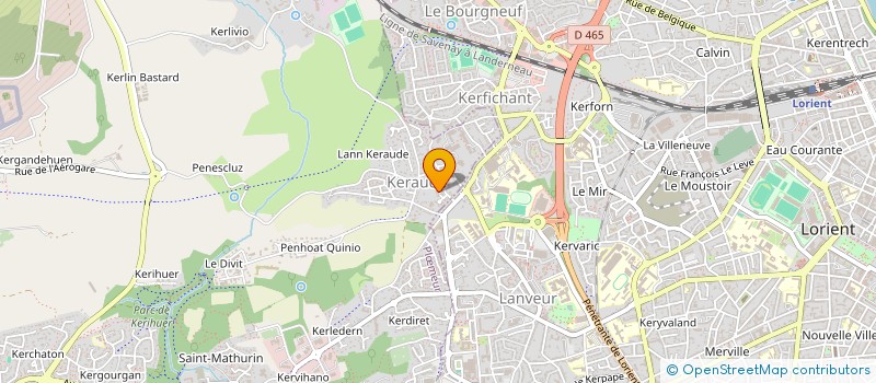 localisation de l'entreprise MADAME FABIENNE LOPEZ à PLOEMEUR