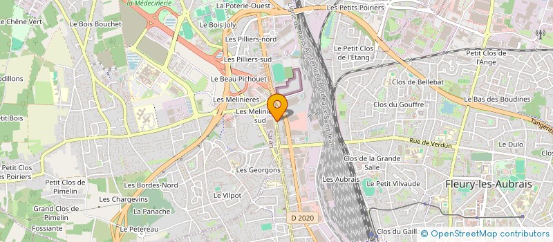 localisation de l'entreprise MADAME FABIENNE LORGEAU à FLEURY LES AUBRAIS