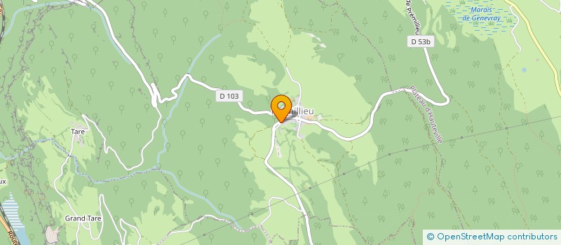 localisation de l'entreprise MADAME FABIENNE LOSSON  PREMILLIEU