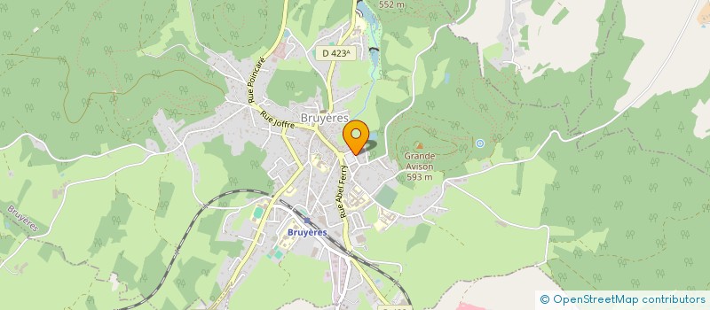 localisation de l'entreprise MADAME FABIENNE LUTZ-BASTIEN à BRUYERES