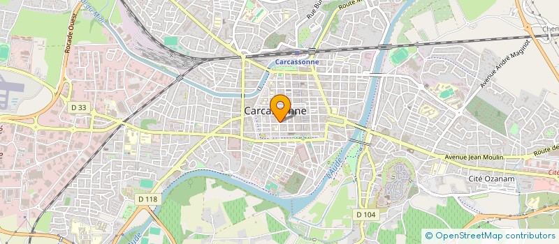 localisation de l'entreprise MADAME FABIENNE MAICHE à CARCASSONNE