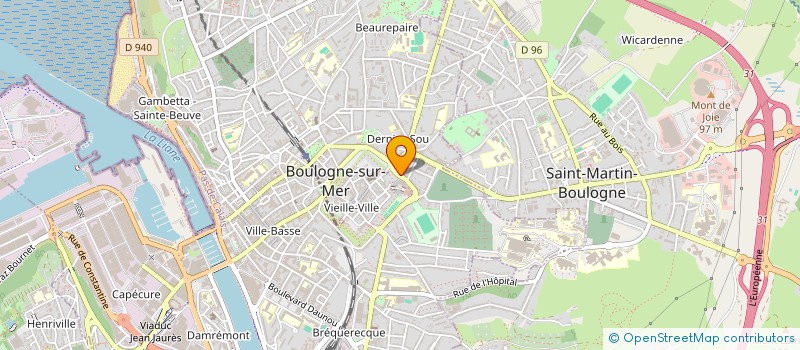 localisation de l'entreprise MADAME FABIENNE MAILLE à BOULOGNE SUR MER