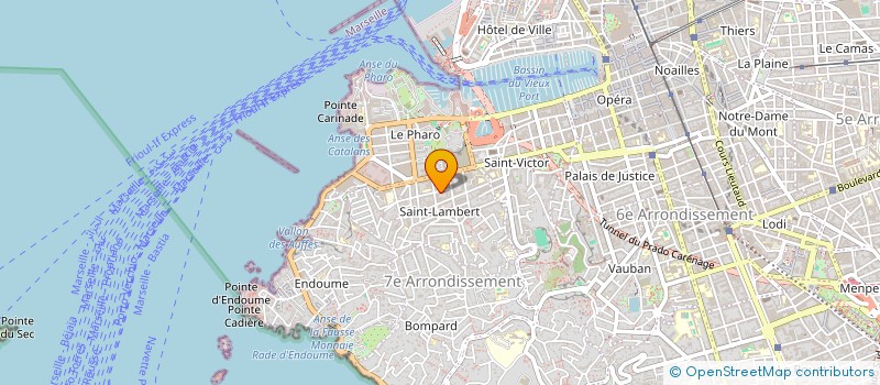 localisation de l'entreprise MADAME FABIENNE MAILLET à MARSEILLE