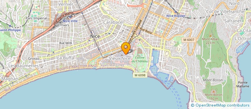 localisation de l'entreprise MADAME FABIENNE MALAUSSENA à NICE