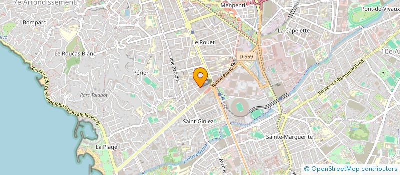localisation de l'entreprise MADAME FABIENNE MANTION à MARSEILLE