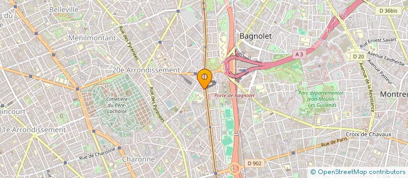 localisation de l'entreprise MADAME FABIENNE MARANGER  PARIS