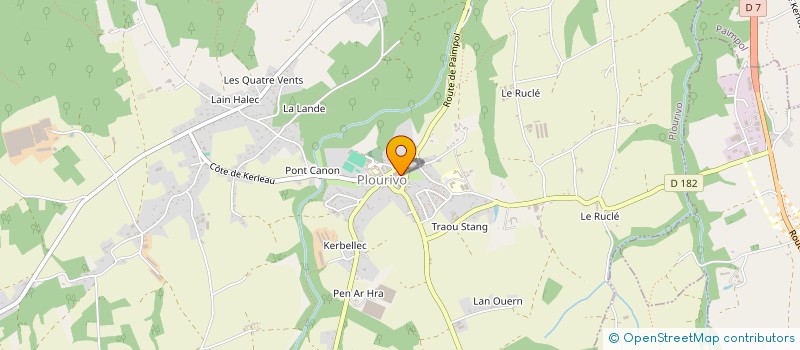 localisation de l'entreprise MADAME FABIENNE MARIE à PLOURIVO