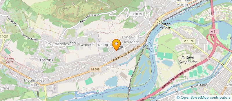 localisation de l'entreprise MADAME FABIENNE MAROWSKI à LONGEVILLE-LES-METZ