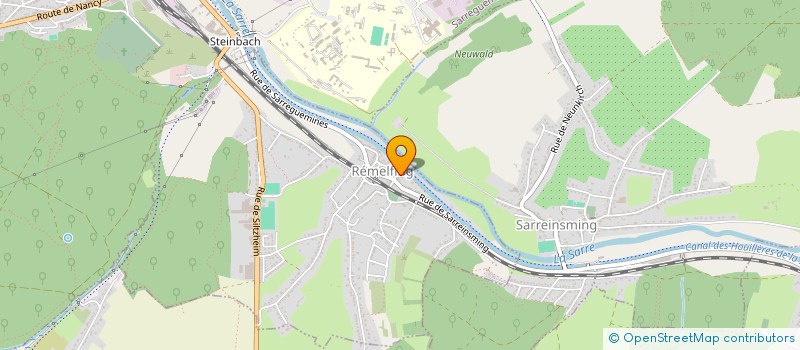 localisation de l'entreprise MADAME FABIENNE MARTINE  REMELFING