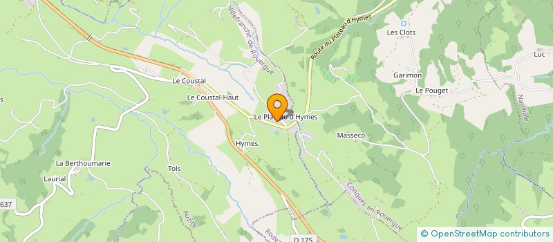 localisation de l'entreprise MADAME FABIENNE MARTINEZ  AUZITS