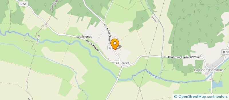 localisation de l'entreprise MADAME FABIENNE MARTINOT  AVREUIL