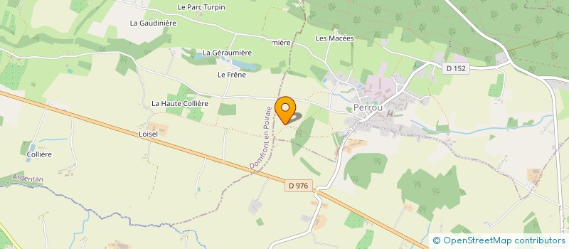 localisation de l'entreprise MADAME FABIENNE MATHIEU à DOMFRONT-EN-POIRAIE