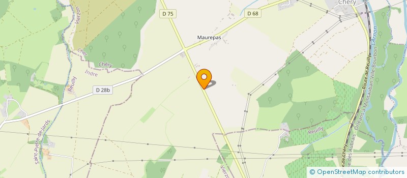 localisation de l'entreprise MADAME FABIENNE MEERCHAUT  CHERY