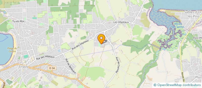 localisation de l'entreprise MADAME FABIENNE MEHEUST  ERQUY