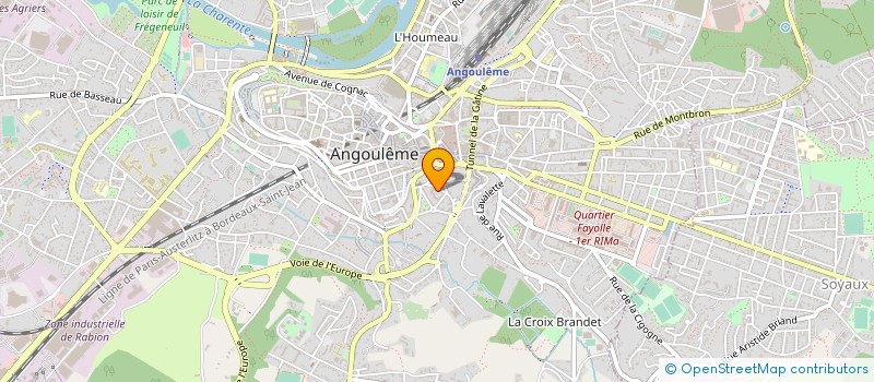 localisation de l'entreprise MADAME FABIENNE MELLA DURAN à ANGOULEME