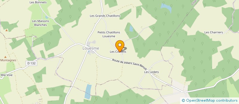 localisation de l'entreprise MADAME FABIENNE MENY  CHAMPIGNELLES