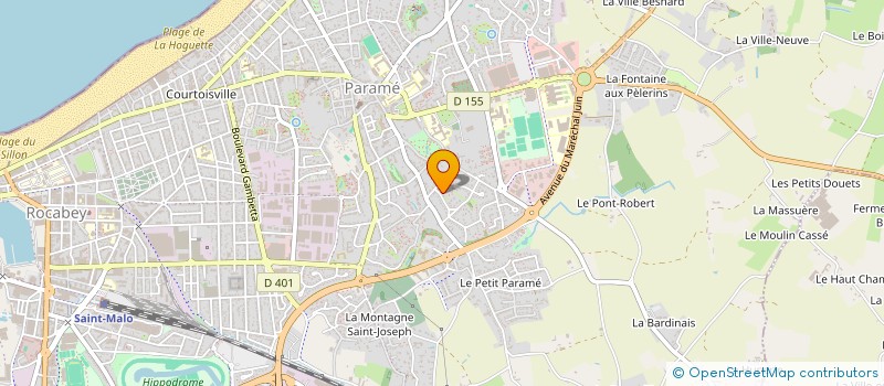 localisation de l'entreprise MADAME FABIENNE MERCIER à SAINT-MALO