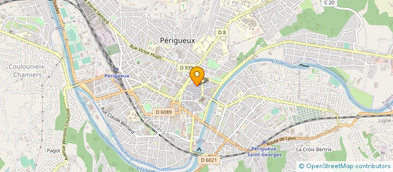 localisation de l'entreprise MADAME FABIENNE MERLE à PERIGUEUX