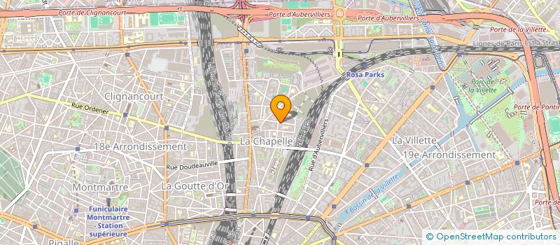 localisation de l'entreprise MADAME FABIENNE MESSICA  PARIS