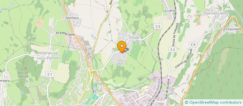 localisation de l'entreprise MADAME FABIENNE MICHAUD  CHILLE