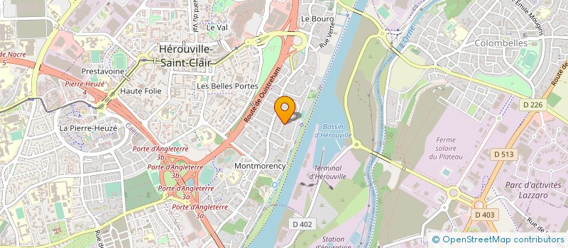 localisation de l'entreprise MADAME FABIENNE MICHEL à HEROUVILLE-SAINT-CLAIR
