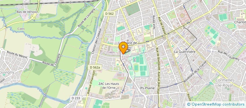 localisation de l'entreprise MADAME FABIENNE MICHEL à CAEN