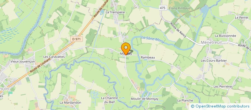 localisation de l'entreprise MADAME FABIENNE MOELLIC  MENETREUIL