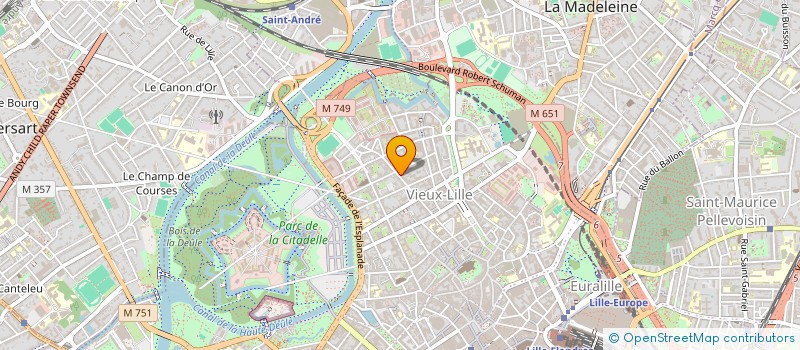 localisation de l'entreprise MADAME FABIENNE MOLURI à LILLE