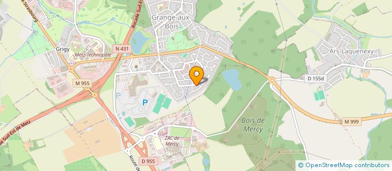 localisation de l'entreprise MADAME FABIENNE MORBY  METZ