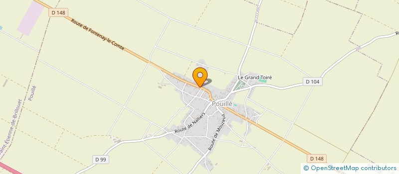 localisation de l'entreprise MADAME FABIENNE MOREAU  POUILLE