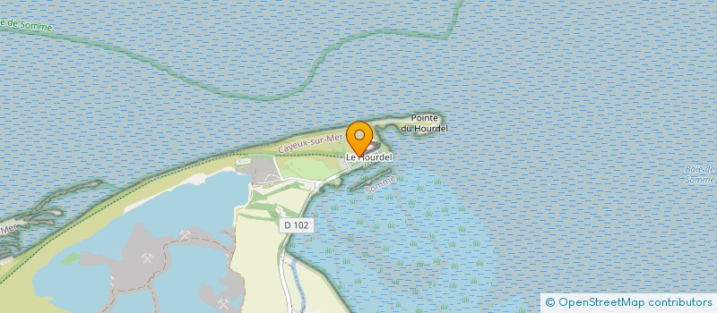 localisation de l'entreprise MADAME FABIENNE MOREL  CAYEUX-SUR-MER