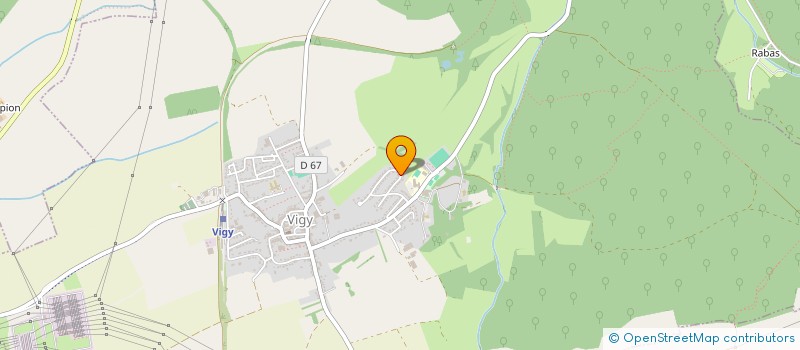 localisation de l'entreprise MADAME FABIENNE MOTT  VIGY