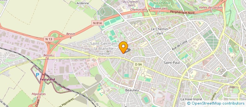 localisation de l'entreprise MADAME FABIENNE MOULLIN à CAEN